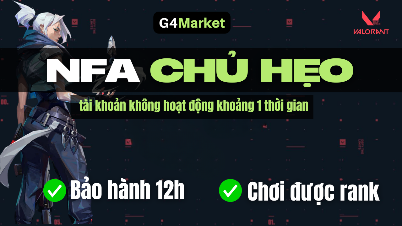 Tài khoản NFA Valorant Random Skins ✔️không hoạt động gần đây