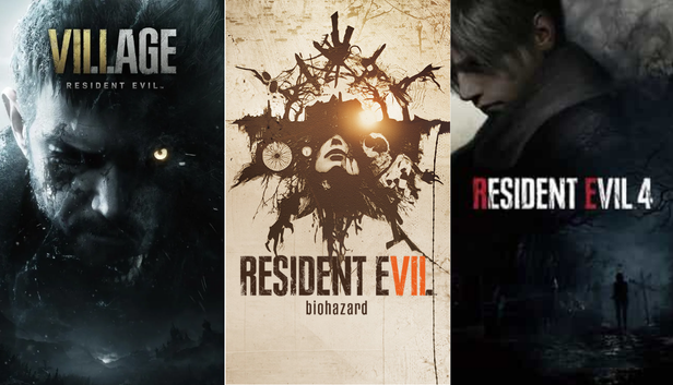 Combo 3 Game Resident Evil Village + 7 Biohazard + 4 | Steam Cá Nhân | Online