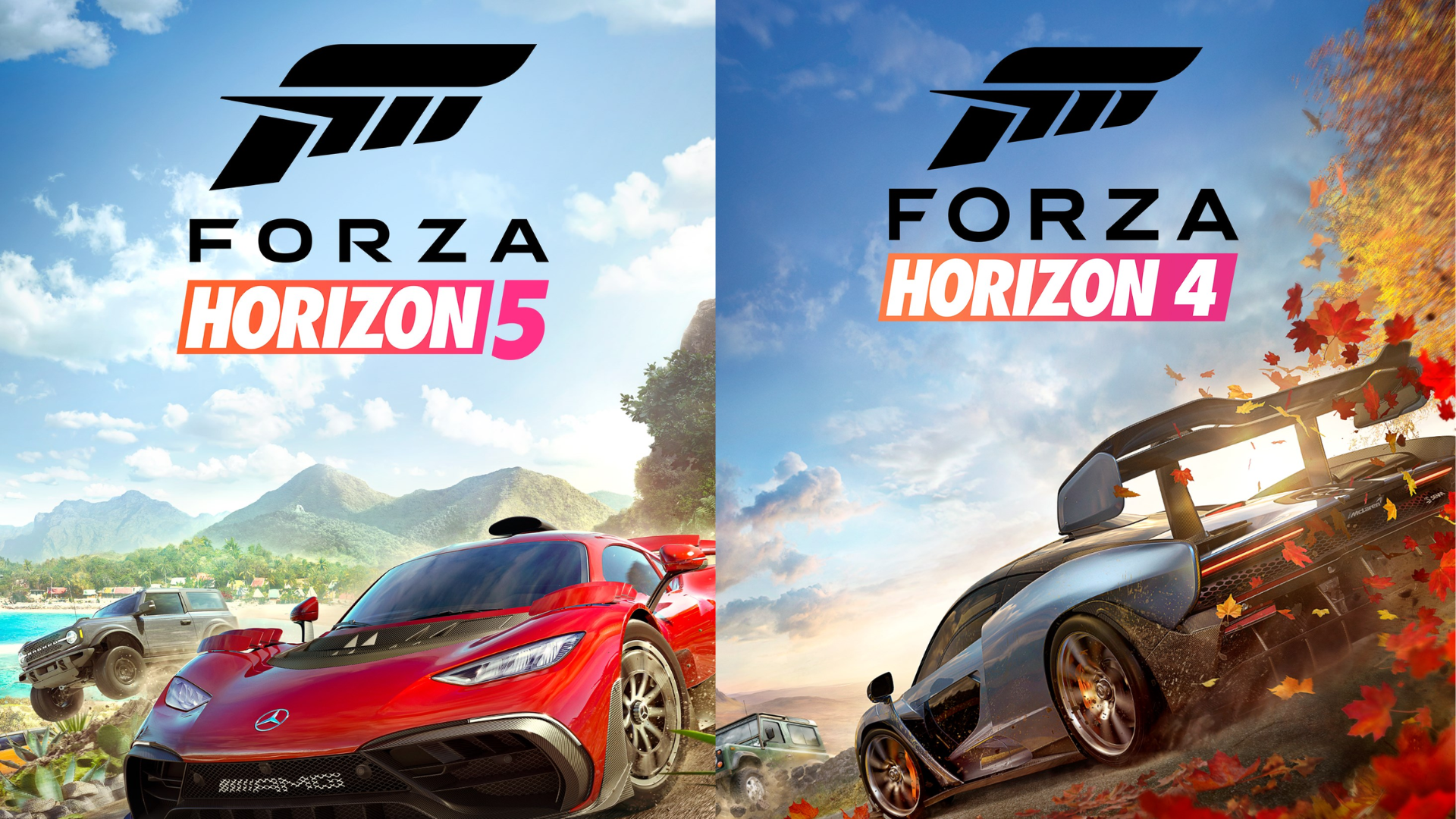 Combo 2 Game Forza Horizon 5 Full DLC + Forza Horizon 4 Full DLC | Steam Cá Nhân | Online