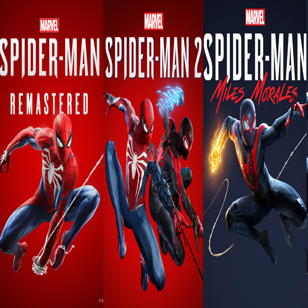 Combo game Marvel’s Spider-Man Remastered + Marvel’s Spider-Man 2 + Marvel’s Spider-Man: Miles MoralesI | Steam Cá Nhân