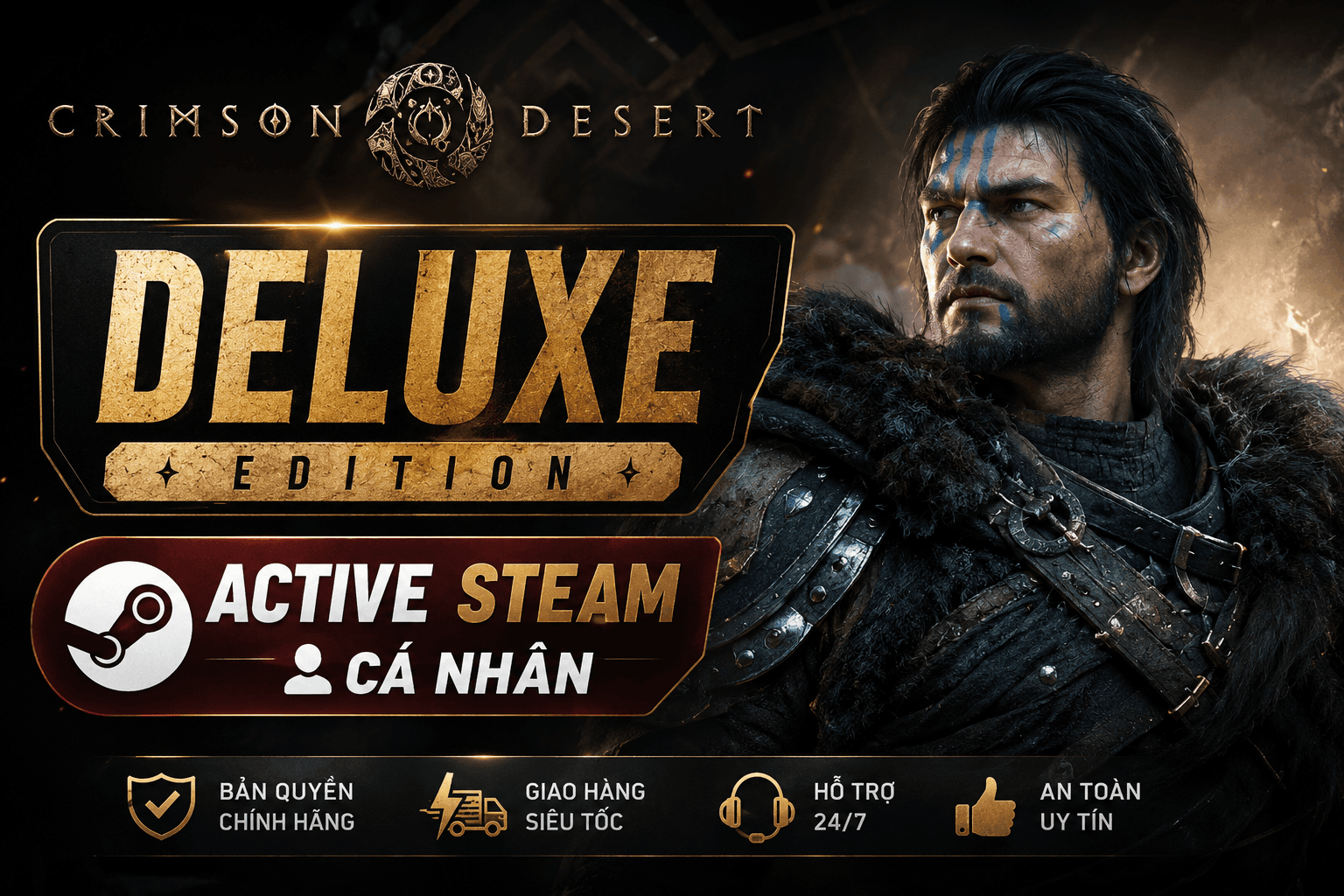 Crimson Desert Deluxe – Active Steam Cá Nhân