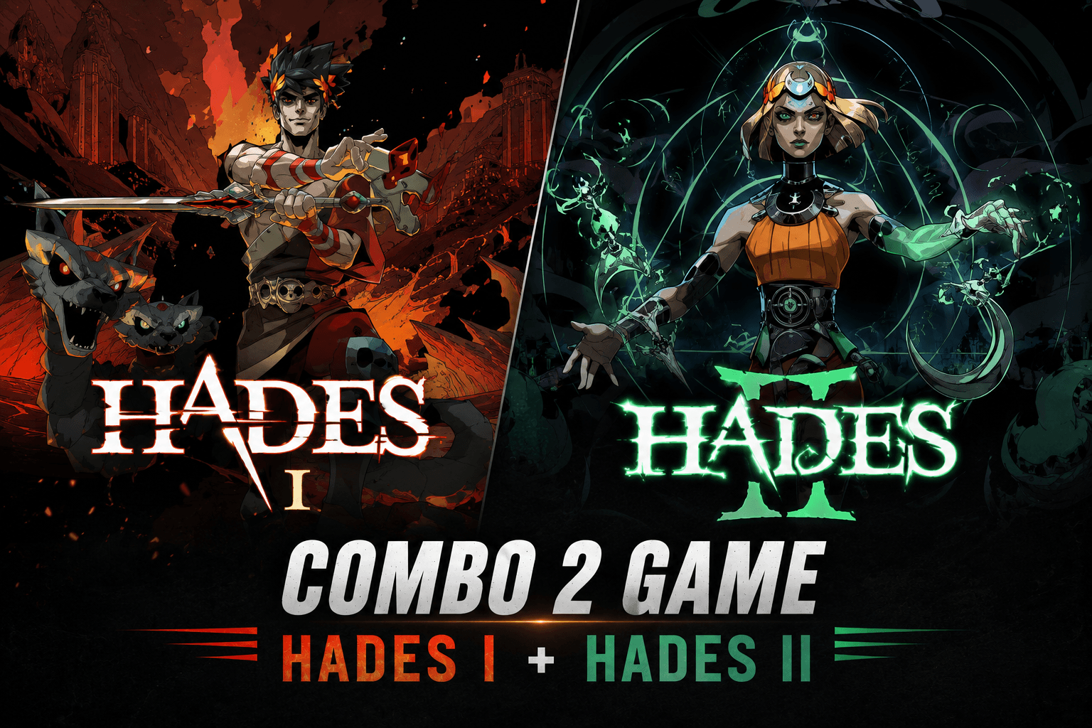 Combo 2 Game Hades I + II Full DLC | Share Steam Cá Nhân